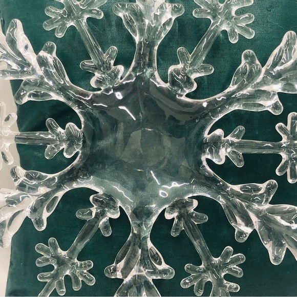Large Clear Acrylic Snowflake - Picture 7 of 16